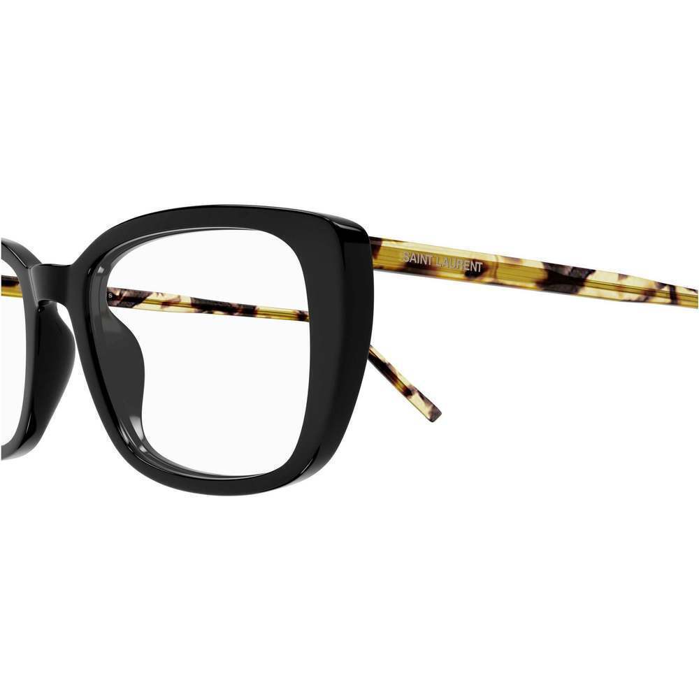 NWT Yves Saint Laurent SL-776 Black Havana 53mm Eyeglasses - Picture 2 of 4